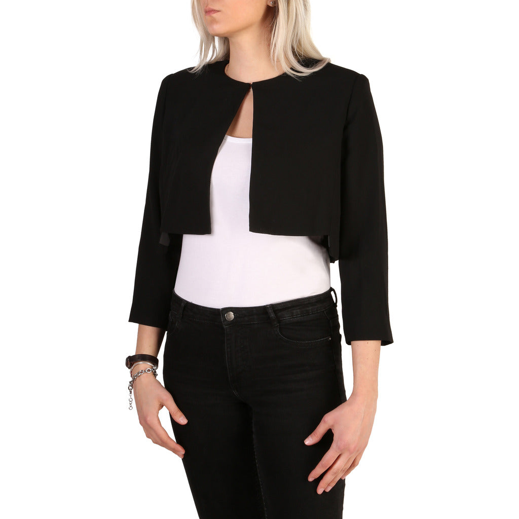Guess - Women’s Blazer – Front Fastening, Solid Color