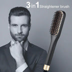 Mini 3-in-1 Hair Straightening and Curling Comb