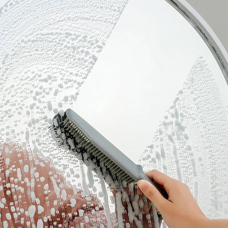 3-in-1 Silicone Kitchen Cleaning Brush and Scraper