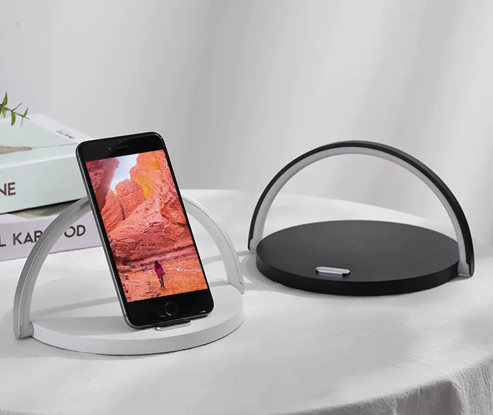 2-in-1 Wireless Charger with LED Night Light