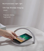 2-in-1 Wireless Charger with LED Night Light