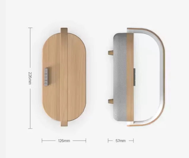 3-in-1 LED Lamp with Wireless Charger & Bluetooth Speaker