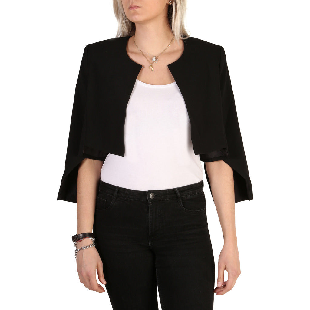 Guess - Women’s Solid Color Blazer – Front Fastening, Lined