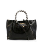 Guess - Women’s Leather Zip Closure with Removable Strap