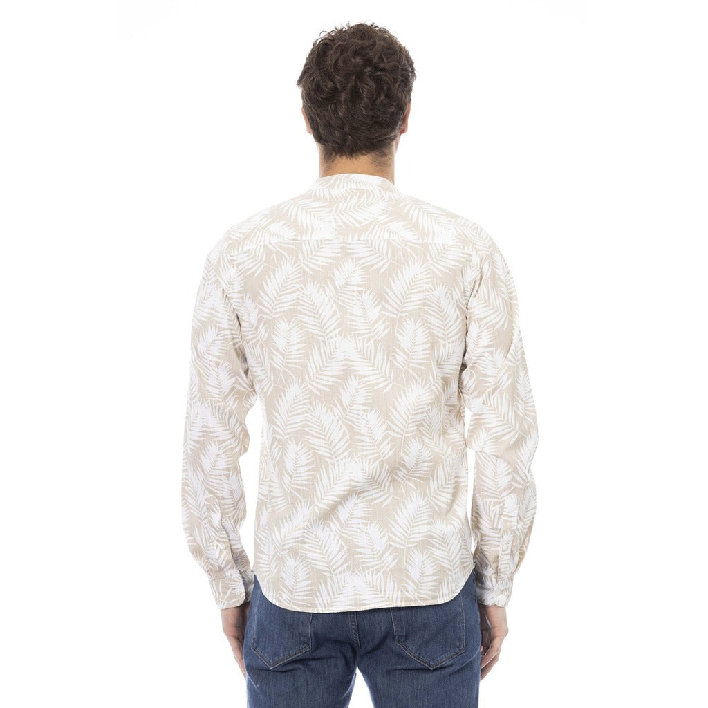 Baldinini Trend - Men’s Cotton Mandarin Collar Shirt