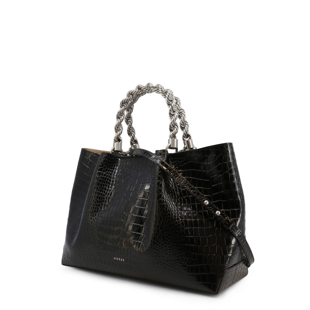 Guess - Women’s Leather Zip Closure with Removable Strap