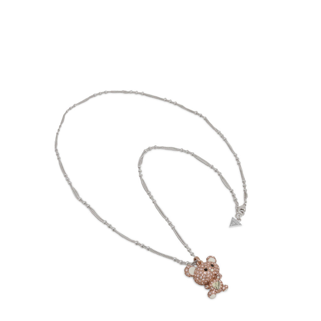 Guess - Women’s 74cm Steel Necklace – Rhinestone Appliqués