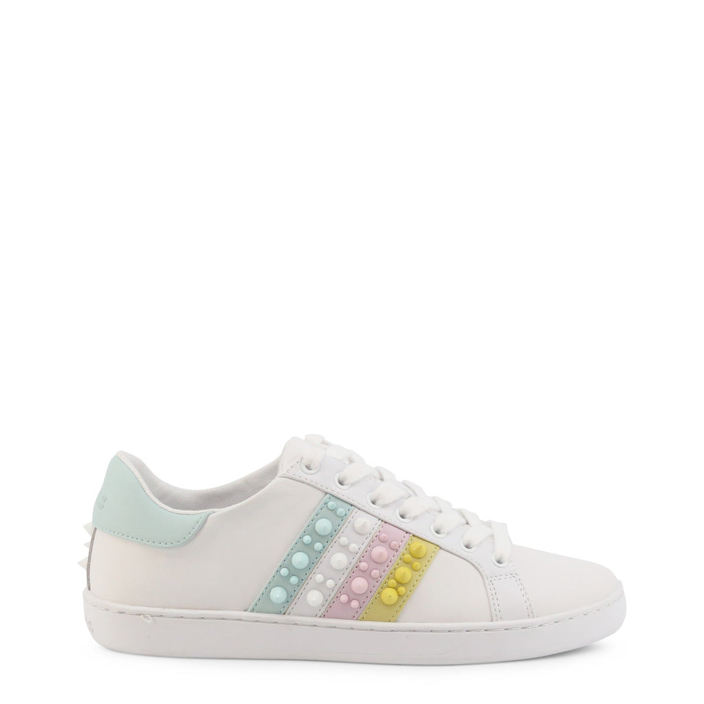 Guess - Women’s Sneakers – Studded Leather with Platform