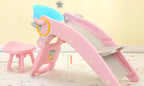 3-in-1 Rocking Horse Slide with Music for Kids